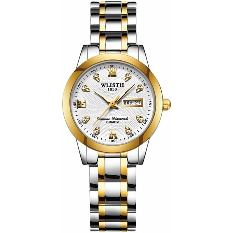 WLISTH Q351 Reloj de pareja Romantico Elegante Reloj de pulsera de cuarzo para el y para ella Reloj clasico de vestir de negocios para hombres y
WLISTH Q351 Reloj de pareja Romantico Elegante Reloj de pulsera de cuarzo para el y para ella Reloj clasico de vestir de negocios para hombres y