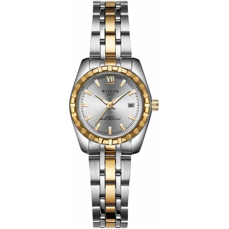 WLISTH S938 Reloj clasico para parejas con correa de acero Elegante Reloj de pulsera de cuarzo para el y para ella Reloj de vestir de negocios para
WLISTH S938 Reloj clasico para parejas con correa de acero Elegante Reloj de pulsera de cuarzo para el y para ella Reloj de vestir de negocios para