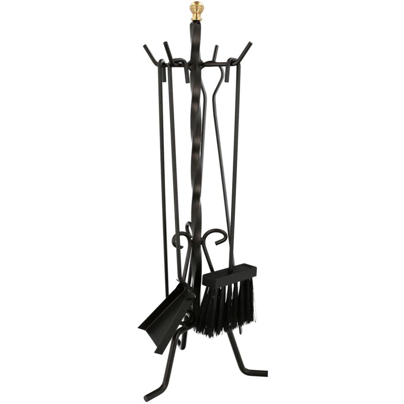 Juego atizadores forjados 5 piezas 22x58 alt cm soporte cepillo recogedor atizador y pinzas hierro forjado
Juego atizadores forjados 5 piezas 22x58 alt cm soporte cepillo recogedor atizador y pinzas hierro forjado