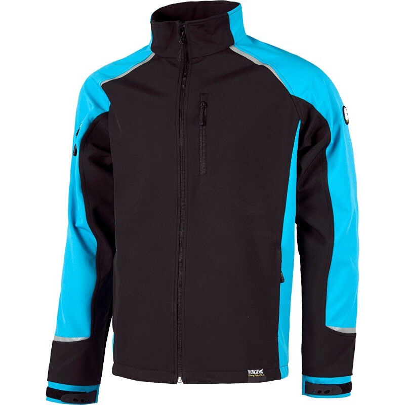 Chaqueta Workshell ligera de manga ranglán y rejilla interior WORKTEAM S9498 Sport | XXL - Negro+Azul A.V.
Chaqueta Workshell ligera de manga ranglán y rejilla interior WORKTEAM S9498 Sport | XXL - Negro+Azul A.V.