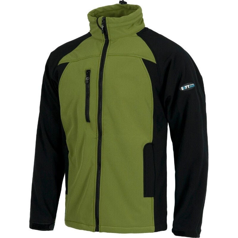 Chaqueta Sport con pieza ajustable en el cuello S9040 Workshell | S - Verde kaki+Negro - Workteam
Chaqueta Sport con pieza ajustable en el cuello S9040 Workshell | S - Verde kaki+Negro - Workteam