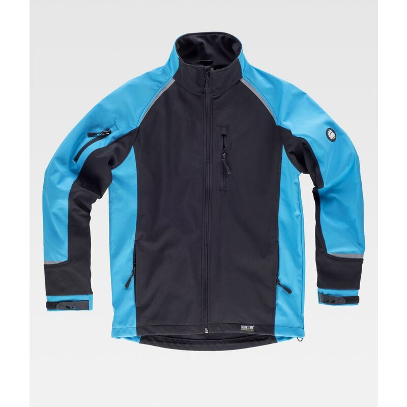 Chaqueta Workshell ligera de manga ranglán y rejilla interior S9498 Sport | XL - Negro+Azul A.V. - Workteam
Chaqueta Workshell ligera de manga ranglán y rejilla interior S9498 Sport | XL - Negro+Azul A.V. - Workteam