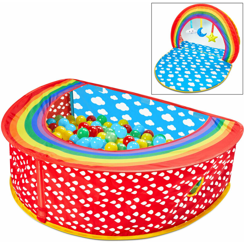 Piscina de bolas Pop-up Rainbow multicolor 100x76x30 cm - Multicolor - Worlds Apart
Piscina de bolas Pop-up Rainbow multicolor 100x76x30 cm - Multicolor - Worlds Apart