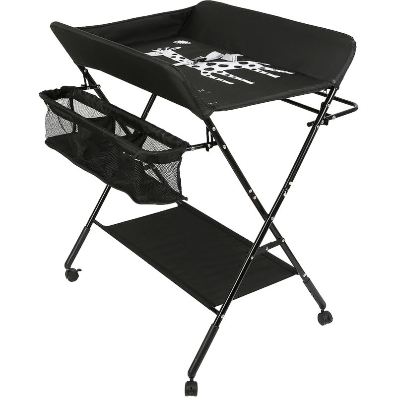 WYCTIN® Cambiar el pañal mesa plegable mesa de vestir bebé con Bolsa de Almacenamiento Cambiador,negro
WYCTIN® Cambiar el pañal mesa plegable mesa de vestir bebé con Bolsa de Almacenamiento Cambiador,negro