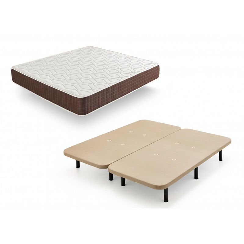 Xp25 - Colchon Viscoelastico + Base Tapizada Con Patas, Medida 160x200 Cm, Maxima Calidad En Descanso, Confort Y Firmeza Alta, Grosor 30 Cm.
Xp25 - Colchon Viscoelastico + Base Tapizada Con Patas, Medida 160x200 Cm, Maxima Calidad En Descanso, Confort Y Firmeza Alta, Grosor 30 Cm.
