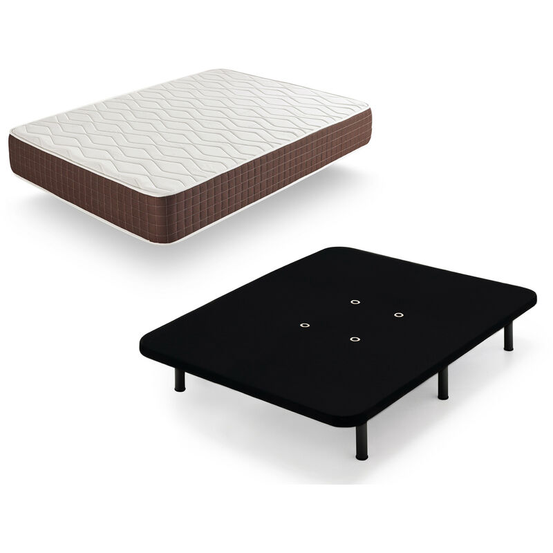 Xp25 - Colchon Viscoelastico + Base Tapizada, De Color Negro Con Patas, Medida 135x190 Cm, Maxima Calidad En Descanso, Confort Y Firmeza Alta, Grosor
Xp25 - Colchon Viscoelastico + Base Tapizada, De Color Negro Con Patas, Medida 135x190 Cm, Maxima Calidad En Descanso, Confort Y Firmeza Alta, Grosor