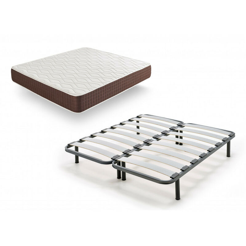 Xp25 - Colchon Viscoelastico + Somier Edra Con Patas, Medida 180x180 Cm, Maxima Calidad En Descanso, Confort Y Firmeza Alta, Grosor 30 Cm.
Xp25 - Colchon Viscoelastico + Somier Edra Con Patas, Medida 180x180 Cm, Maxima Calidad En Descanso, Confort Y Firmeza Alta, Grosor 30 Cm.