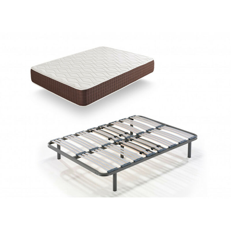 Xp25 - Colchon Viscoelastico + Somier Multilaminas Con Patas, Medida 150x180 Cm, Maxima Calidad En Descanso, Confort Y Firmeza Alta, Grosor 30 Cm.
Xp25 - Colchon Viscoelastico + Somier Multilaminas Con Patas, Medida 150x180 Cm, Maxima Calidad En Descanso, Confort Y Firmeza Alta, Grosor 30 Cm.