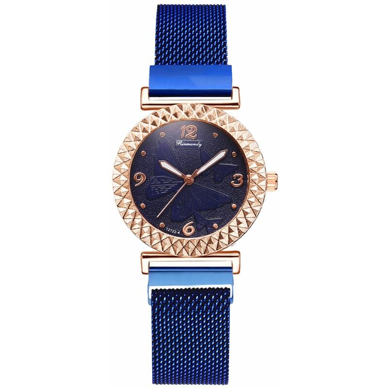 XR4594 Reloj de pulsera elegante para mujer con patron de mariposa 3D Reloj elegante de vestir para mujer Pulsera de cuarzo analogica Reloj casual
XR4594 Reloj de pulsera elegante para mujer con patron de mariposa 3D Reloj elegante de vestir para mujer Pulsera de cuarzo analogica Reloj casual