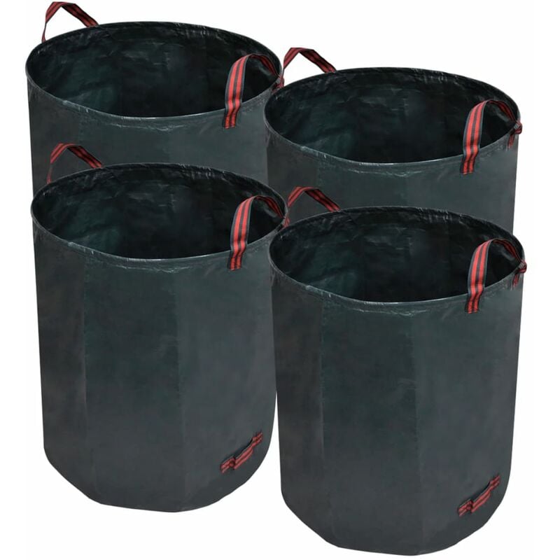 Bolsas de basura para jardín verde oscuro 4 piezas 272 L 150 g/m2 - Verde - Youthup
Bolsas de basura para jardín verde oscuro 4 piezas 272 L 150 g/m2 - Verde - Youthup