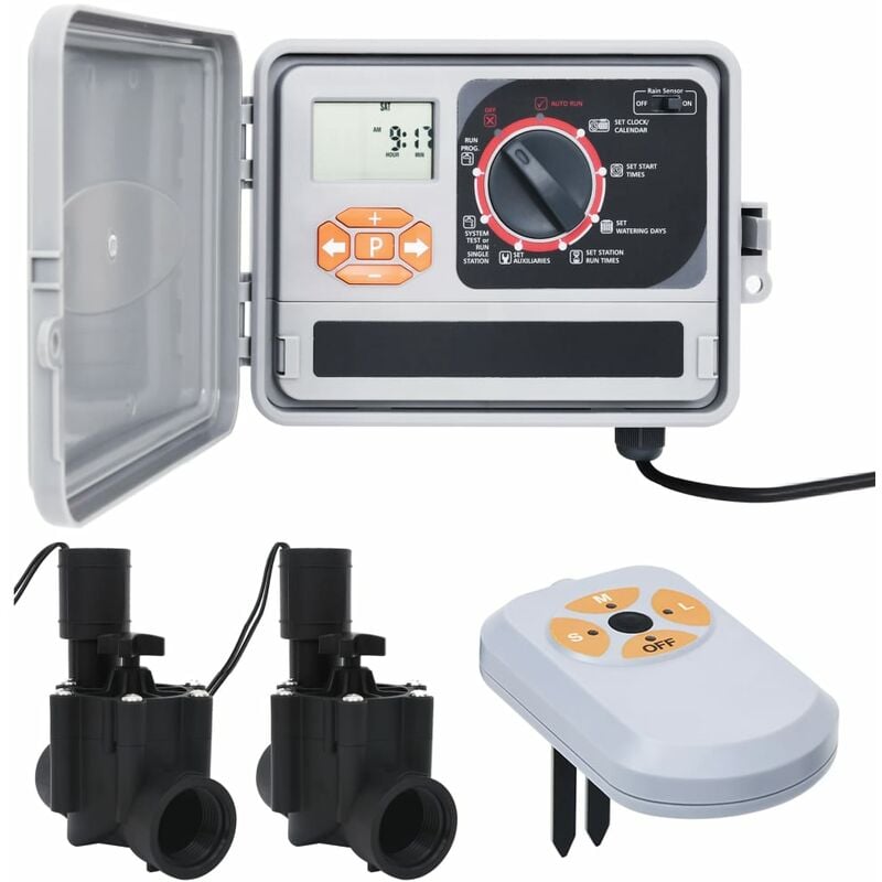 Controlador de riego con sensor de humedad y válvula solenoide - Multicolor - Youthup
Controlador de riego con sensor de humedad y válvula solenoide - Multicolor - Youthup