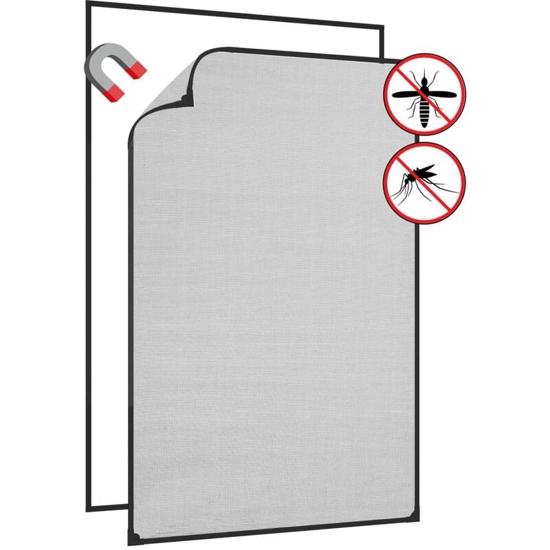 Mosquitera magnética ventana antracita fibra vidrio 80x120 cm - Antracita - Youthup
Mosquitera magnética ventana antracita fibra vidrio 80x120 cm - Antracita - Youthup