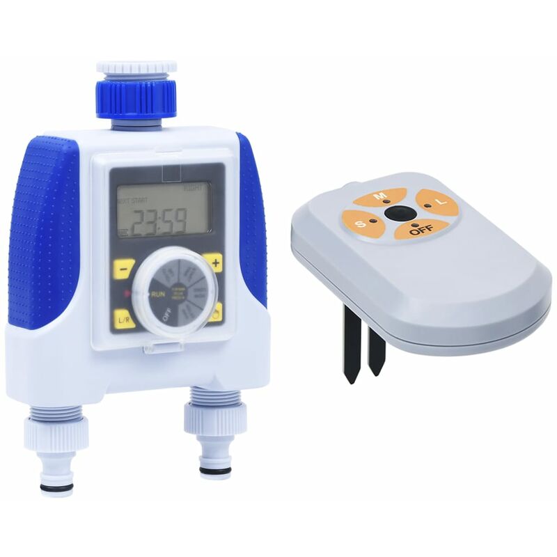 Temporizador de riego dual con doble salida y sensor de humedad - Multicolor - Youthup
Temporizador de riego dual con doble salida y sensor de humedad - Multicolor - Youthup