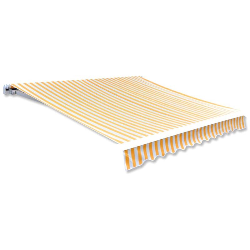 Toldo de lona naranja y blanco 500x300 cm - Naranja - Youthup 
Toldo de lona naranja y blanco 500x300 cm - Naranja - Youthup