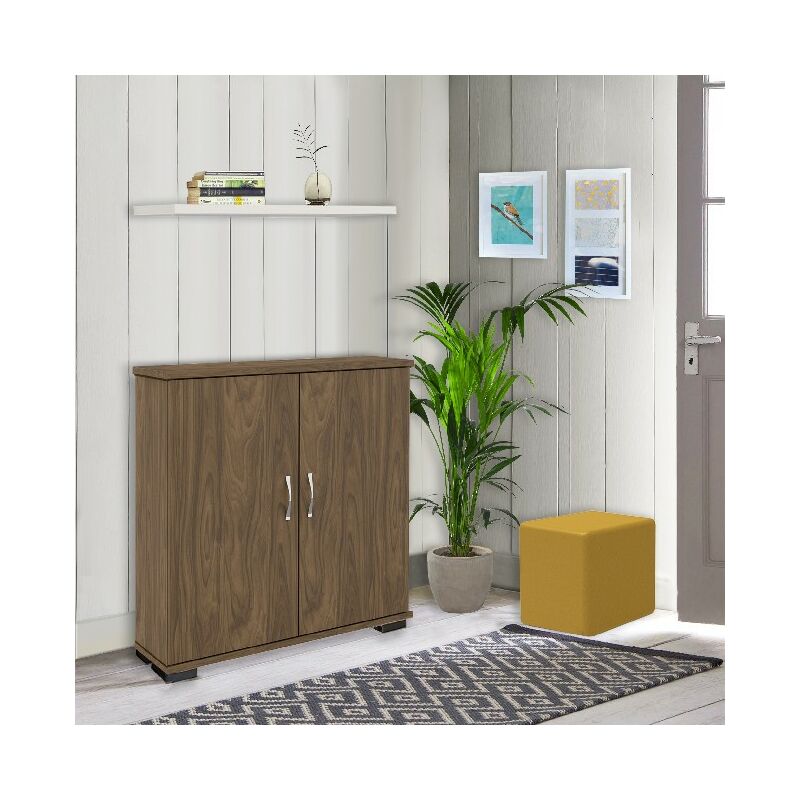 Zapatero Salvador - Ahorro de espacio, puerta de zapato - con puertas, estantes - de entrada, pasillo - Nogal en Madera, Metal, Plastico, 72 x 35 x
Zapatero Salvador - Ahorro de espacio, puerta de zapato - con puertas, estantes - de entrada, pasillo - Nogal en Madera, Metal, Plastico, 72 x 35 x