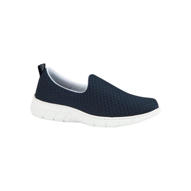 Zapatilla ergonómica sin costuras repelente a líquidos VALENCIA PLUS | Azul marino - 46 - Dian
Zapatilla ergonómica sin costuras repelente a líquidos VALENCIA PLUS | Azul marino - 46 - Dian