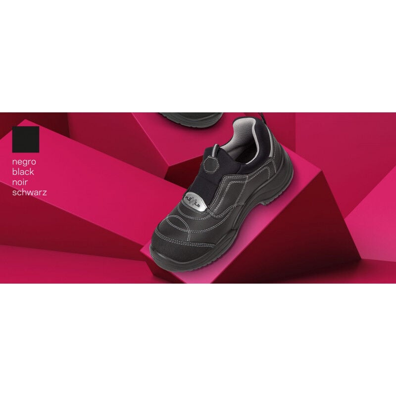 Zapato con puntera, plantilla antiperforación y antibacterias DIAN FLEXILE | Negro - 38
Zapato con puntera, plantilla antiperforación y antibacterias DIAN FLEXILE | Negro - 38