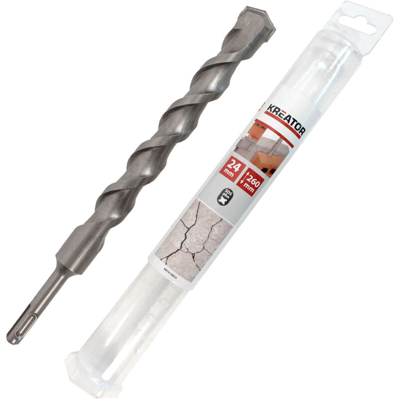 Sds+ Bohrer Ø 24x260mm Mit Koffer Kreator