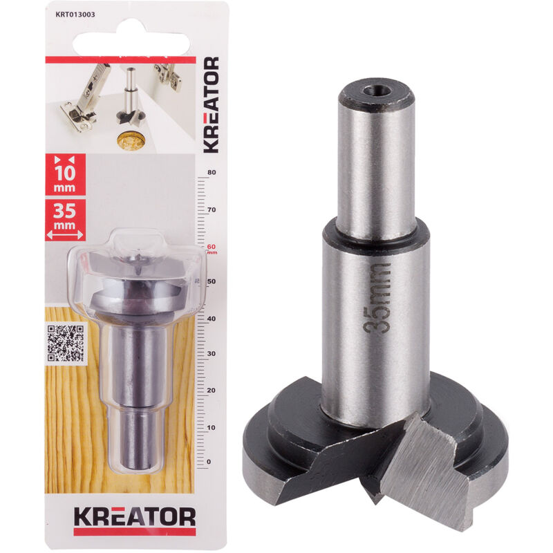 Scharniertopf-bohrer T1 35mm Krt013003 Kreator
