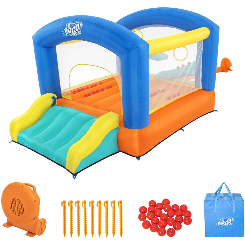 Leap & Play Constant Air Aufblasbares Trampolin, 289 X 213 X 173 Cm Bestway 53427