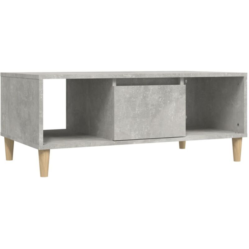 Couchtisch Betongrau 90x50x36, 5 Cm Holzwerkstoff Vidaxl