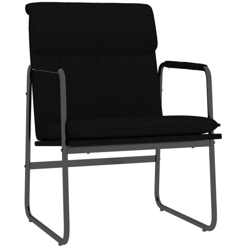 Loungesessel Schwarz 55x64x80 Cm Stoff Vidaxl