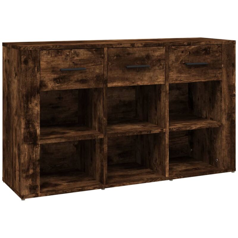 Sideboard Räuchereiche 100x30x59, 5 Cm Holzwerkstoff Vidaxl