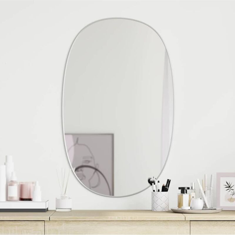 Wandspiegel Silbern 70x45 Cm Vidaxl