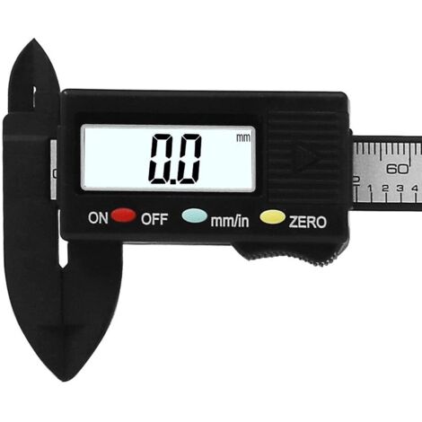 0-100mm électronique numérique vernier pied à coulisse jauge outil de mesure calibre de mesure pour la mesure de bijoux règle numérique trammel Durable et attrayant