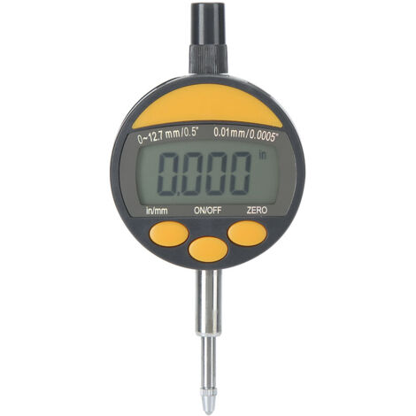0-12.7mm Electronic Digital Dial Indicator 0.01mm High Accuracy Measuring Tool Instrument