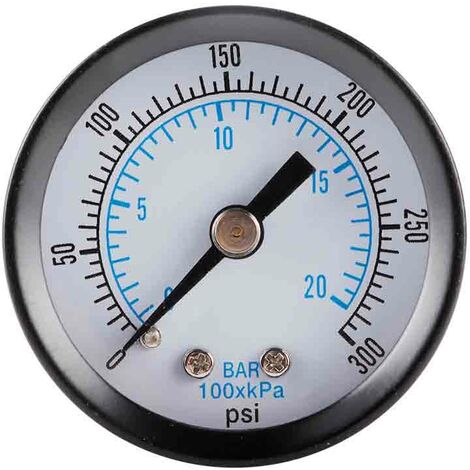 Nouveau manomètre 0-12 bar 1/8" AG Ø 40 mm Pression Manomètre vakummeter pour compresseur 