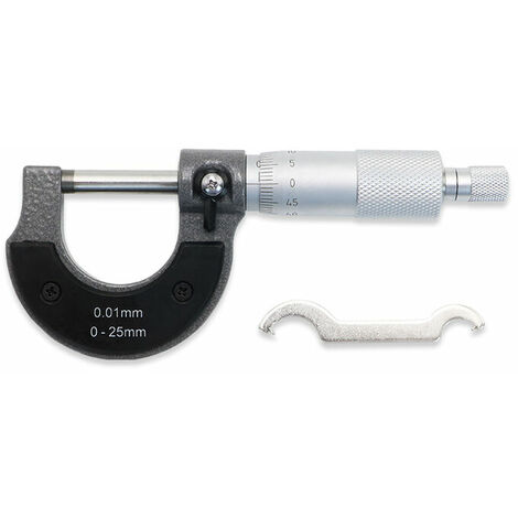 0-25 mm 0,01 mm genaues Messmikrometer für den Außenbereich, metrischer Messschieber, Messwerkzeug