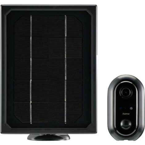 00176648 Hama Überwachungskamera, WLAN-Kamera outdoor, Akku, Solar, Aufzeichnung, 1080p sans fil IP Caméra de surveillance W284013