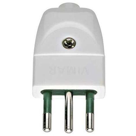 00201.B Prise Sicury 2P+T 10A S11 Axiale Blanc