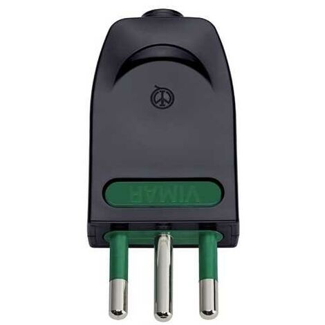 00203 Prise 2P+T10A Orientable S11-Spb11 Noir