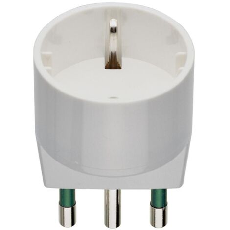 00303.B Adaptateur Simple Sicury S17 + P30 Blanc