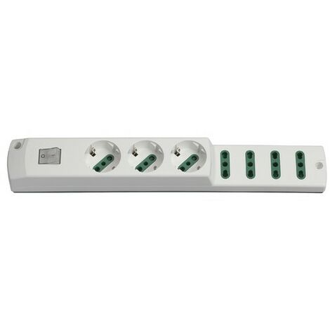 00425.Nc.B Prise Multiple 3P30+4P17/11+Int. Blanc