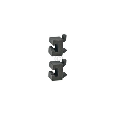 00637443 - Support en céramique avant four et micro-ondes - Lot de 2