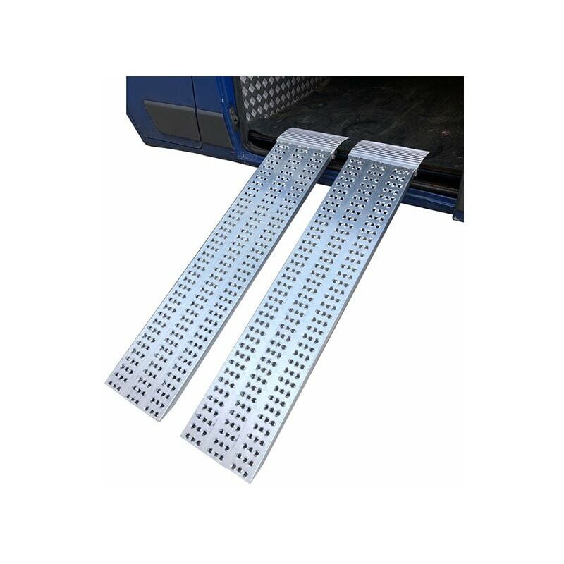 Longueur de rampe 1.50m - Hauteur à franchir de 383 à 430mm - charge max par paire 1000kg pour empattement 1250mm - Prix Unitaire - M030B3/HS/15U