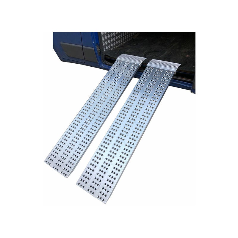 Longueur de rampe 2.50m - Hauteur à franchir de 671 à 751mm - charge max par paire 1000kg pour empattement 1250mm - Prix Unitaire - M030B3/HS/25U