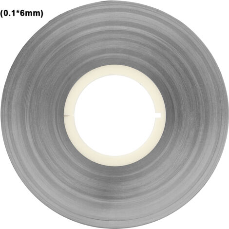 0,1 mm Nickel-Lötband für Batterien, 1 kg Rolle (6 mm Breite)