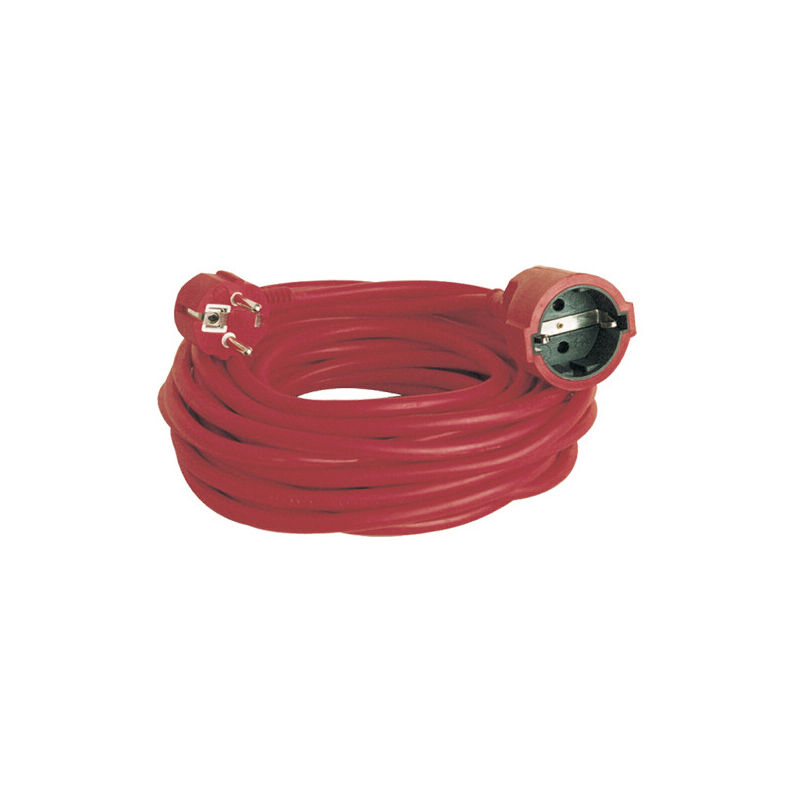 

10m. prolongación manguera schuko 3x1,5mm. roja 16A ( 0100052) - GSC