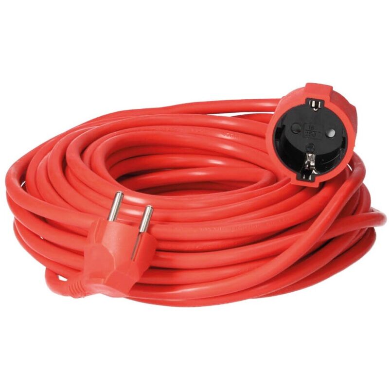 

25m. prolongación manguera schuko 3x1,5mm. roja 16A ( 0100054) - GSC