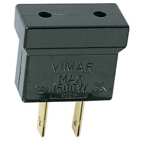 01351 Adaptateur 2P US - P10 Noir