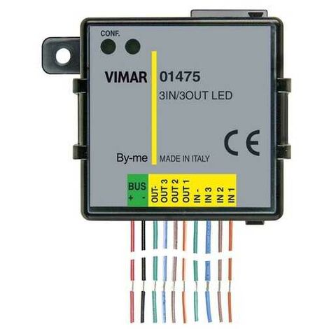 01475 Module Domotique 3En 3Sorties LED