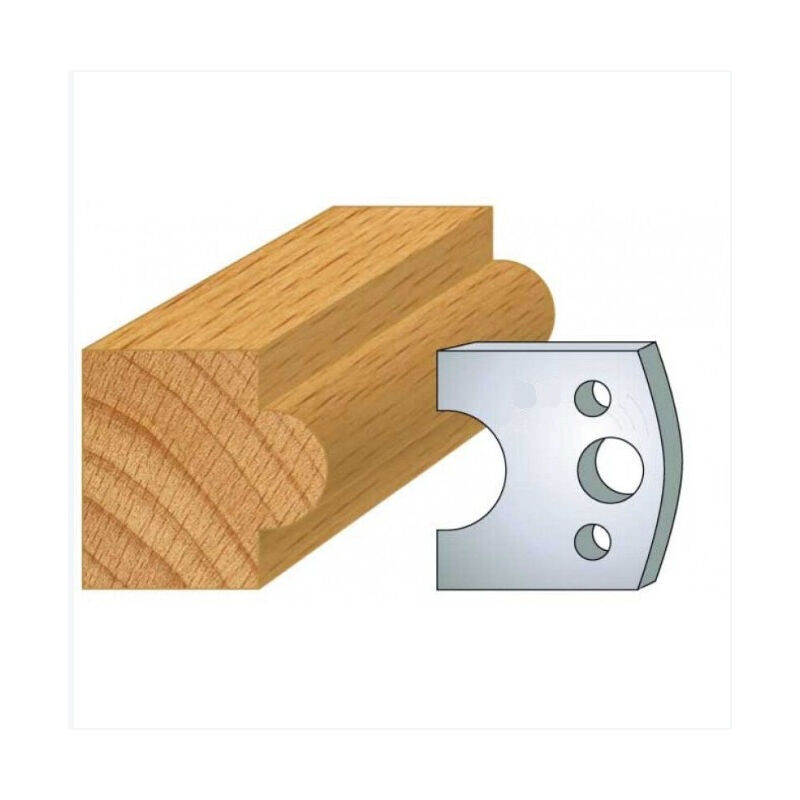 015: Jeu de 2 fers 40mm mouton pour porte outils 40 et 50mm