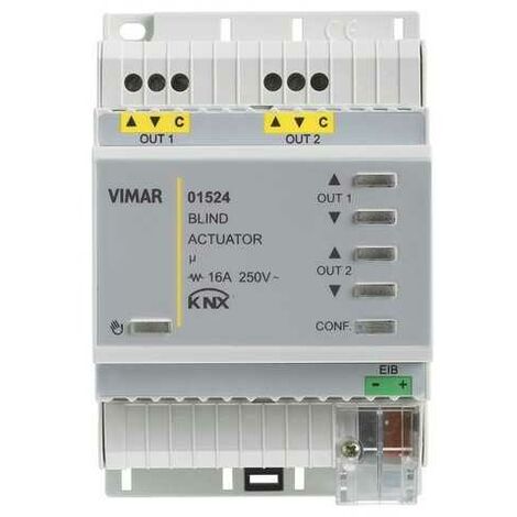 01524 Actionneur pour 2 Volets roulants KNX