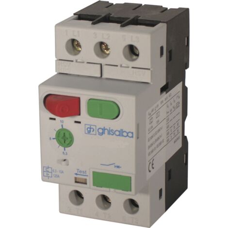 0,16 - 0,25 A Salvamotore Magnetotermico GHA 32 Interruttore