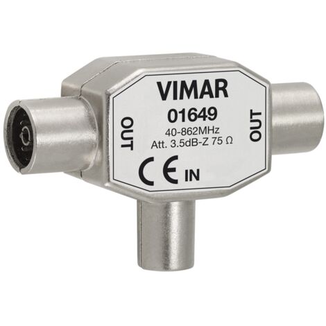 01649 Adaptateur Multiple TV 3,5 Db x d.9,5