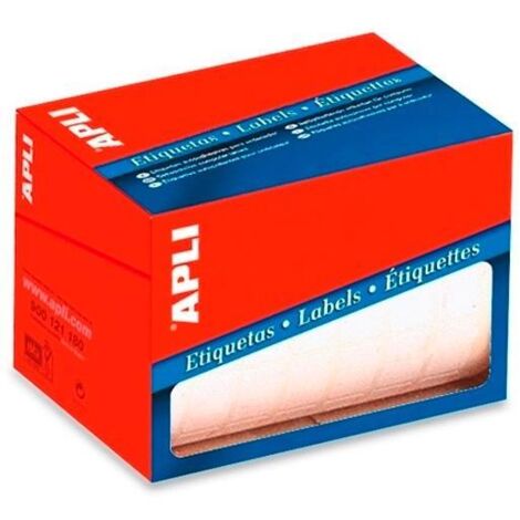 01692 etiqueta autoadhesiva Rectángulo Permanente Blanco 500 pieza(s)